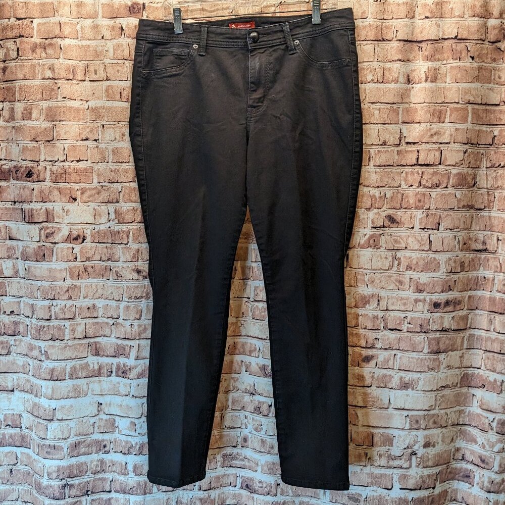 Dress Barn Jeggings Black Pants Size 14